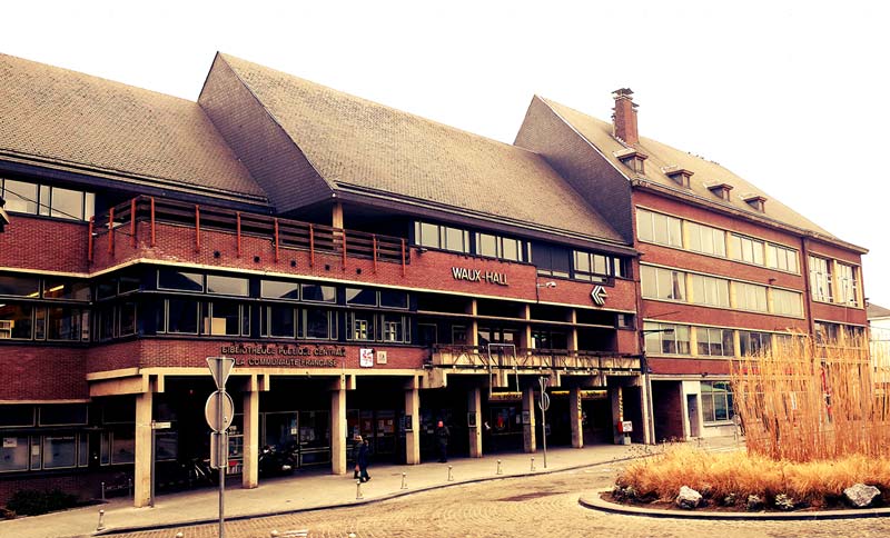 Façade du Waux-hall de Nivelles