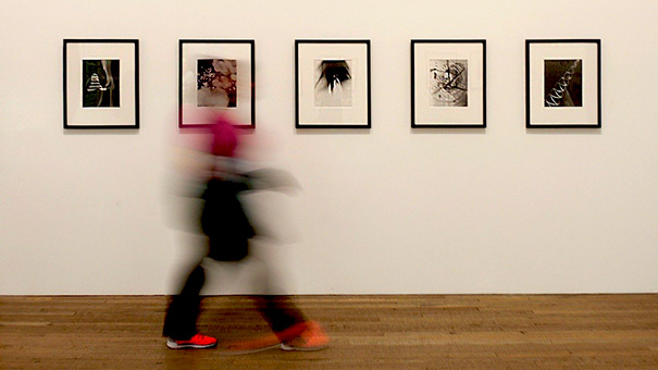 Visite d'un musée d'art contemporain
