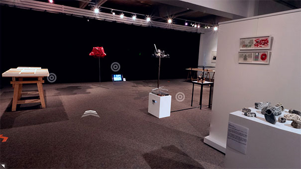 Illustration de la visite virtuelle du concours d'arts plastiques et visuels de nivelles