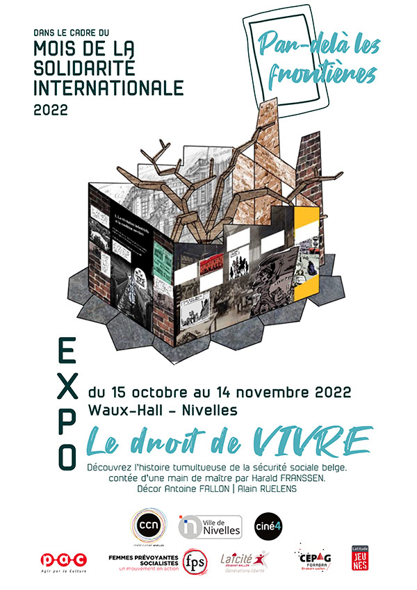 Affiche de l'Exposition "Le Droit de Vivre"