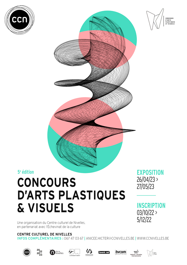 Affiche du Concours d'Arts Plastiques et Visuels 2023