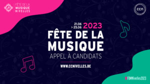 Fête de la musique 2023 à Nivelles - Appel à candidats