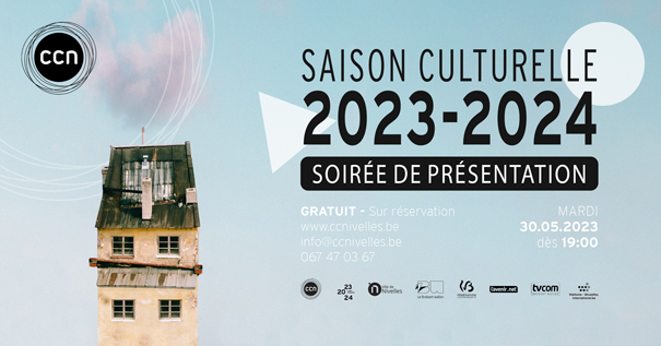 Présentation de la saison 2023-2024 du Centre culture de Nivelles