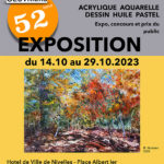 Exposition de l'asbl les oeuviers à Nivelles
