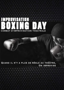 Les 10 ans du Clandestin à Nivelles : Boxing Day, combat d'improvisation théâtrale