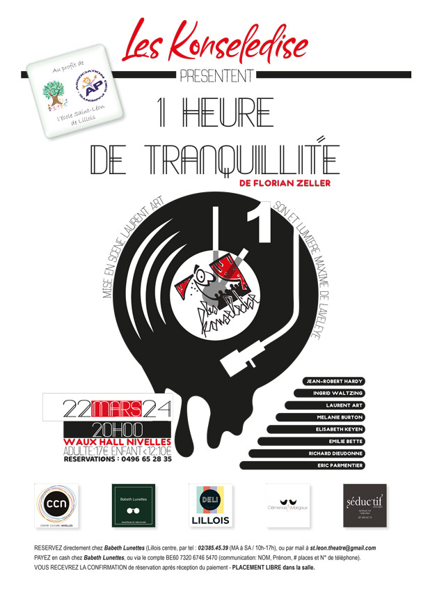 1 heure de tranquillité à Nivelles par les Konseledise