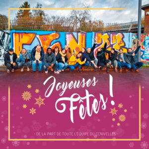 L'équipe du Centre culturel de Nivelles vous souhaite de très belles fêtes de fin d'année !