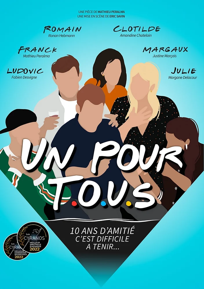 Un pour tous - Spectacle d'ouverture de la saison 2024 du Cabaret Théâtre "Le Clndestin"