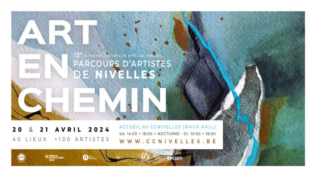 Art en chemin 2024, le parcours d'artistes de Nivelles