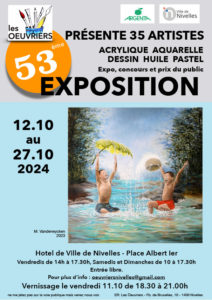 53e exposition du centre artistique "Les Oeuvriers"