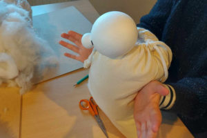 Atelier de fabrication de marionnettes à sac