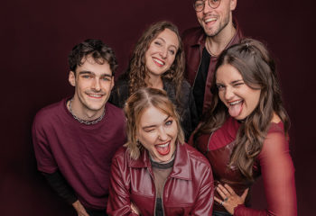 Just Vox, quatre chanteurs et un beatboxer pur de la musique a cappella. Au centre culturel de Nivelles