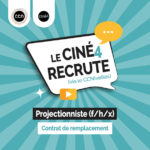 L'asbl Centre culturel de Nivelles engage un.e projectionniste et opérateur/trice de billetterie pour le Ciné4. 