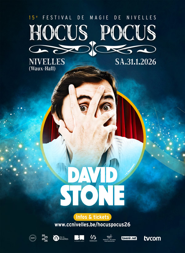 David Stone au 15e festival de Magie de Nivelles