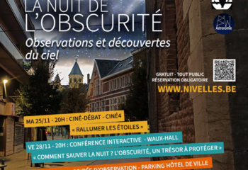 La nuit de l'obscurité à Nivelles